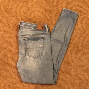 American Eagle jeggings (size 8L)